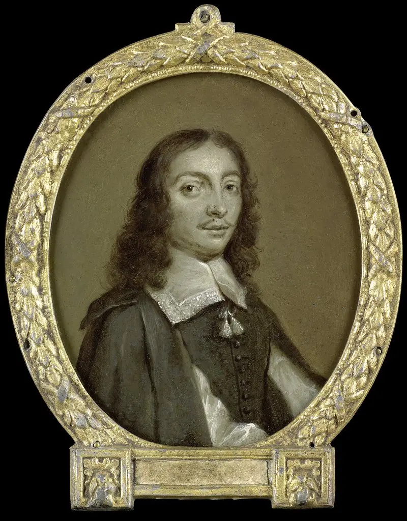 Portrait of Frans Godin, Poet in Brussels