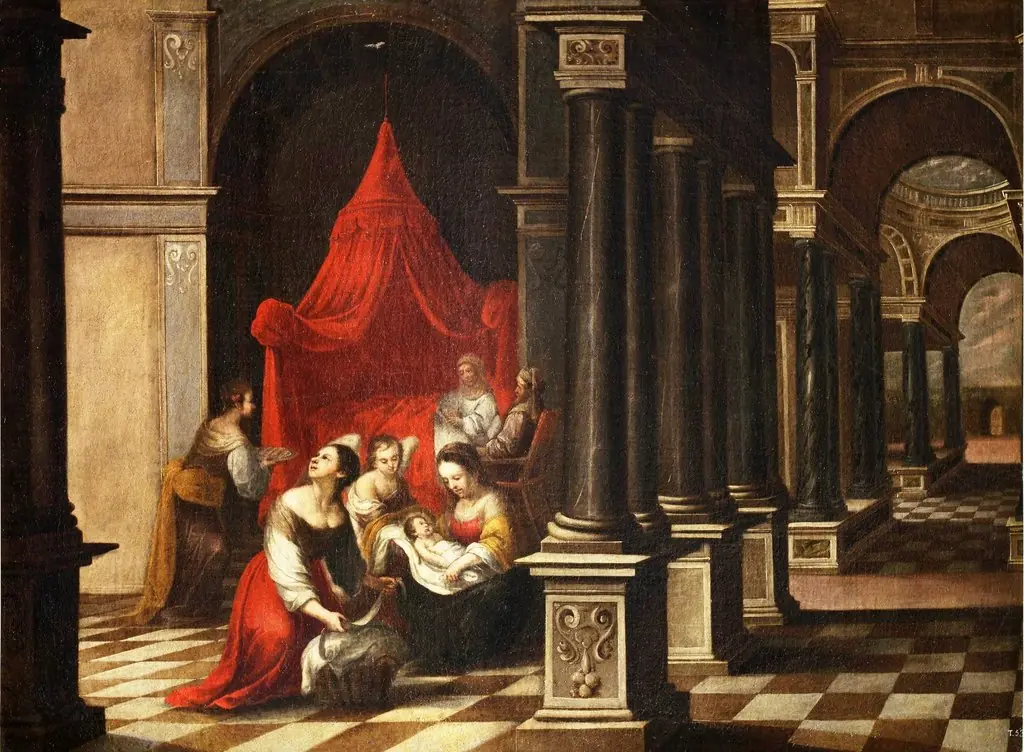 The Birth of the Virgin