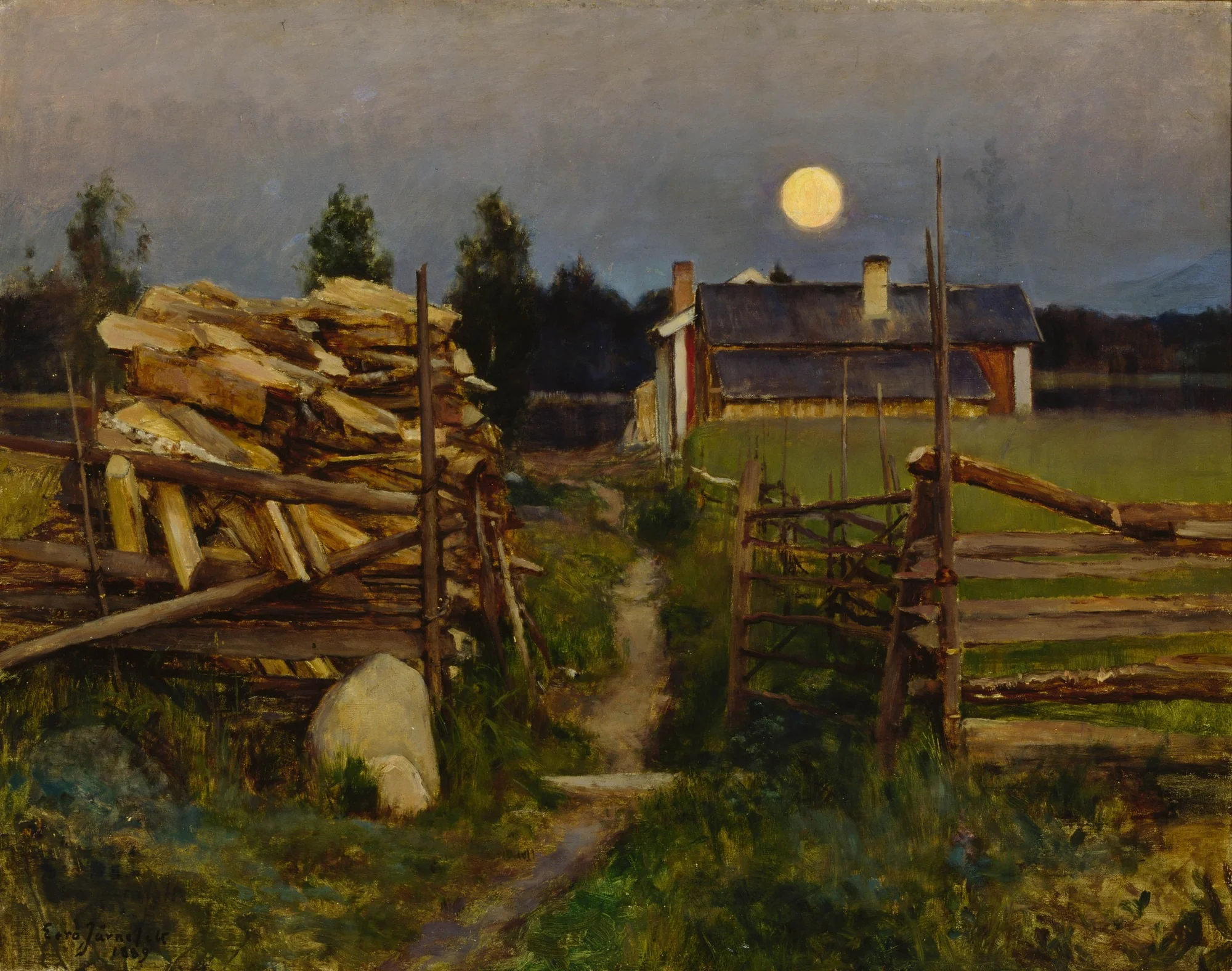Summer Night Moon