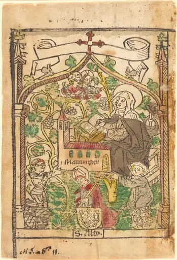 Saint Alto, Saint Bridget and the Founders  of the Mariamunster