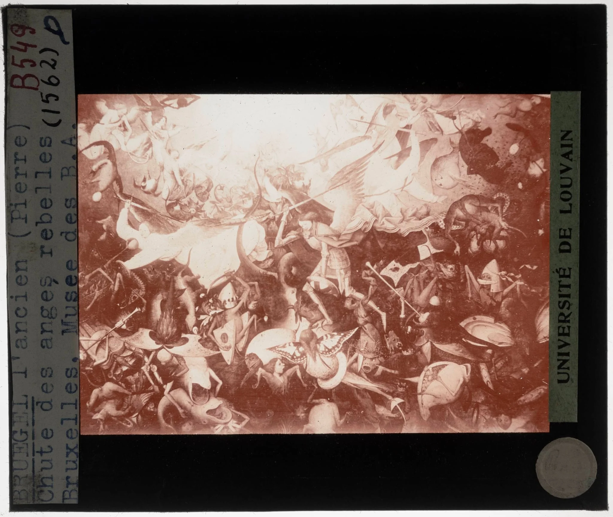 Pieter Brueghel the Elder. The fall of the rebellious angels, by Pieter Brueghel the Elder, unspecified, 1562
