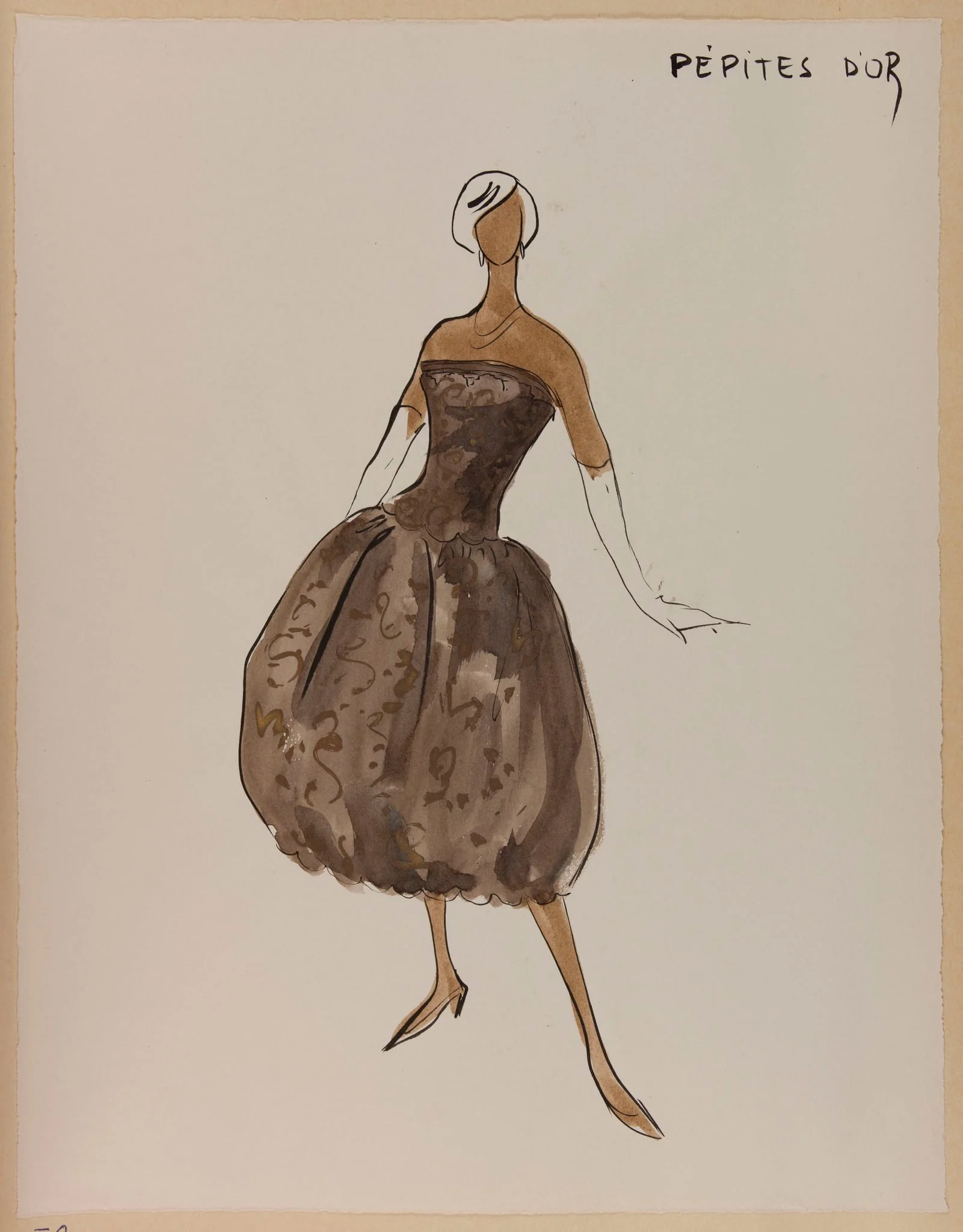 Pépites d'or, by Marie-Louise Carven, 1956