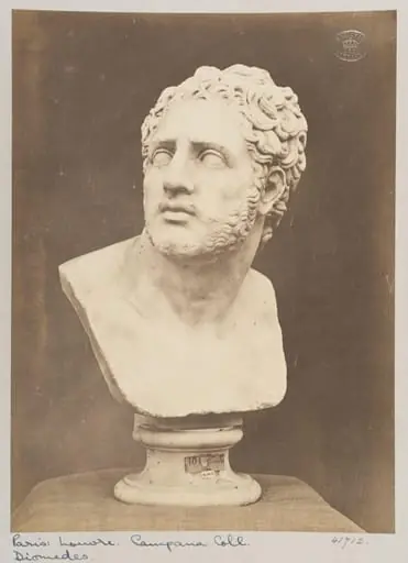 Marble bust of Diomedes