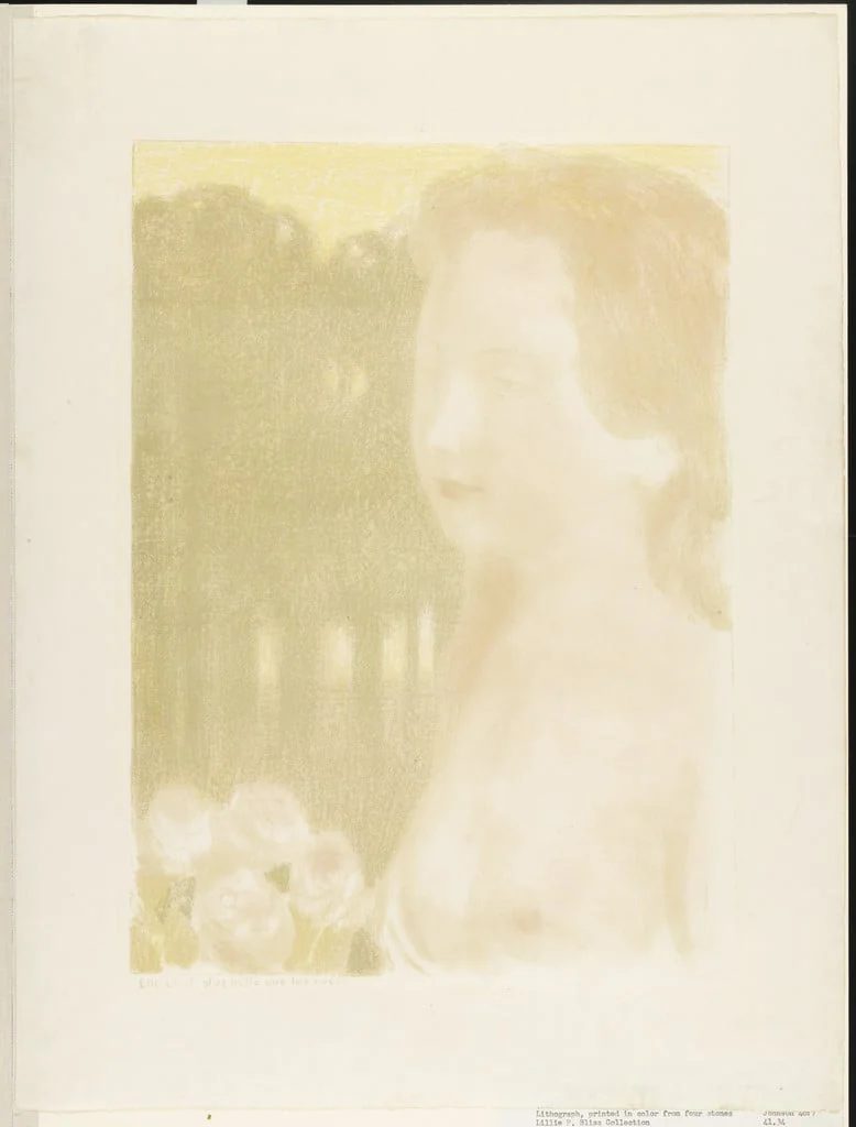 Untitled, by Maurice Denis, ink, 1896