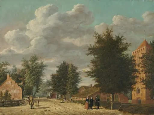 View of the Village of Eemnes