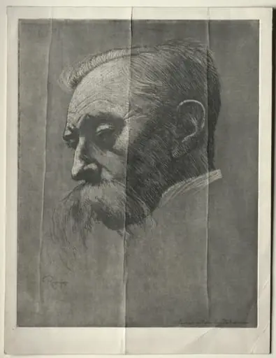 Portrait of Emile Verhaeren