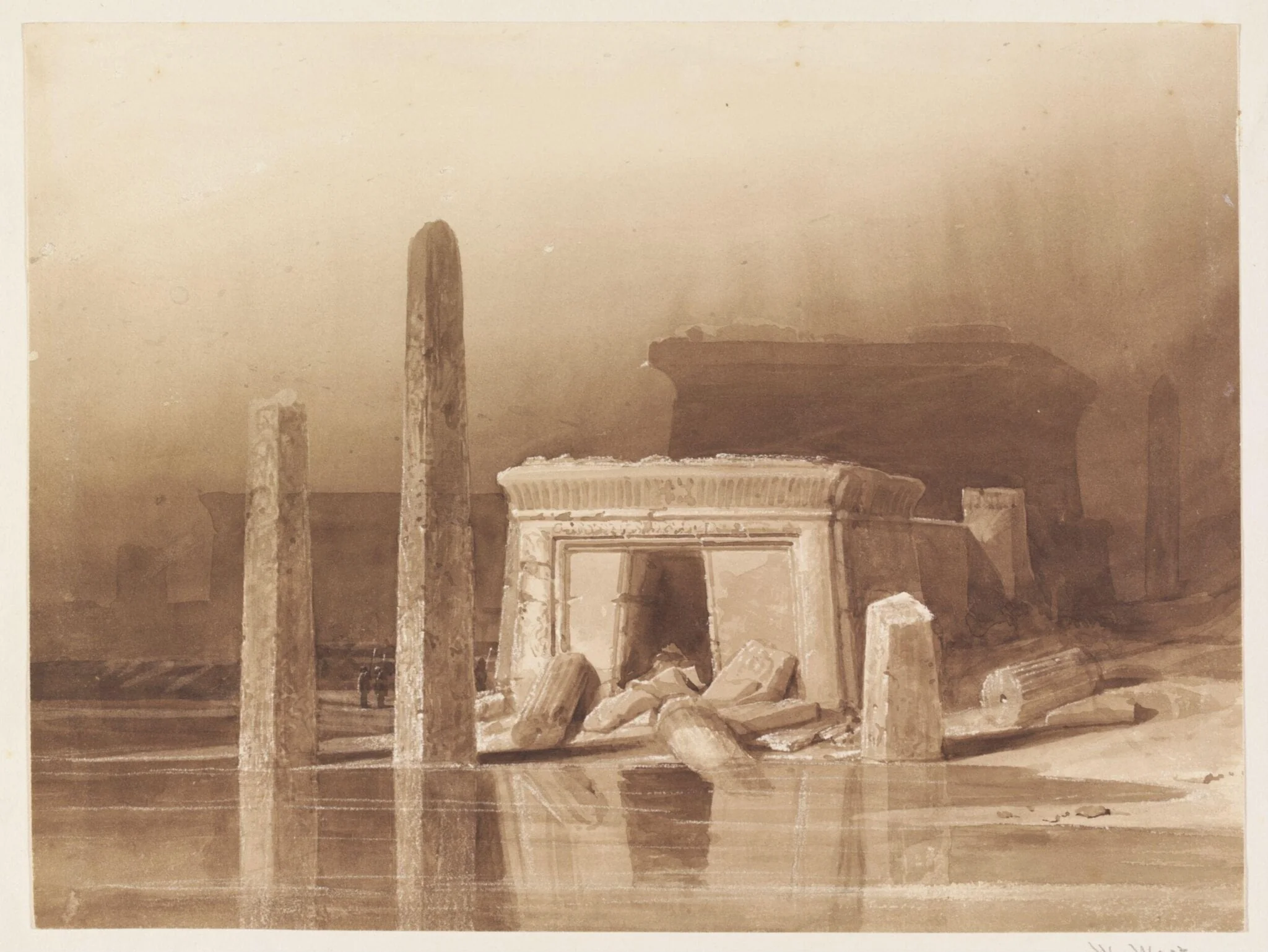 Oriental Capriccio: Ruined Temple on the Nile