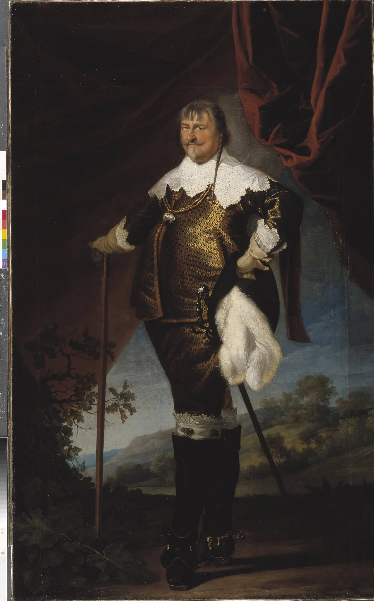 Christian IV, by Unknown, 1639