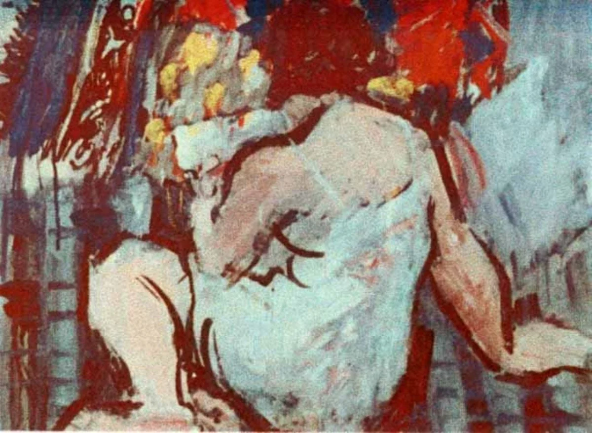 Femeie în interior, by Alexandru Ciucurencu, unspecified, 1939