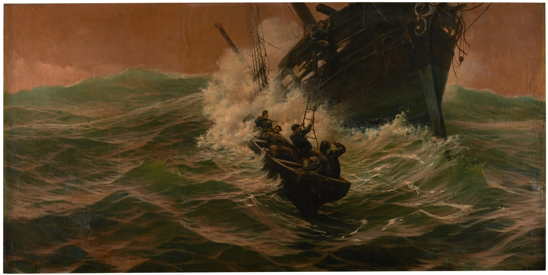 Nuevo peligro, by José Fernández Alvarado, unspecified, 1910