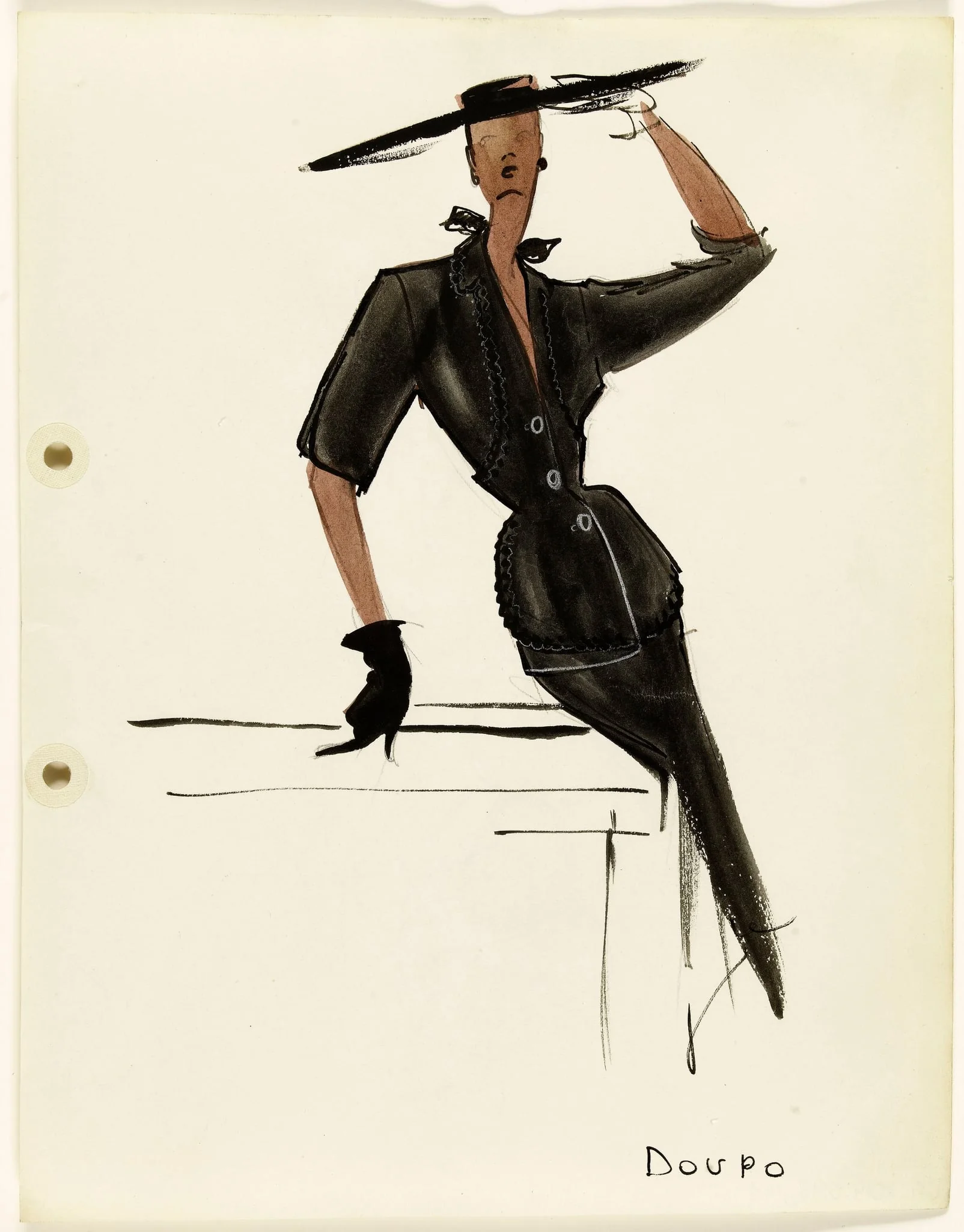 'Doupo', by Marie-Louise Carven, 1951