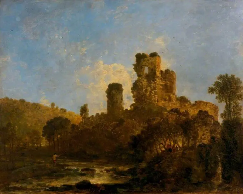 Landscape with a River and Ruins