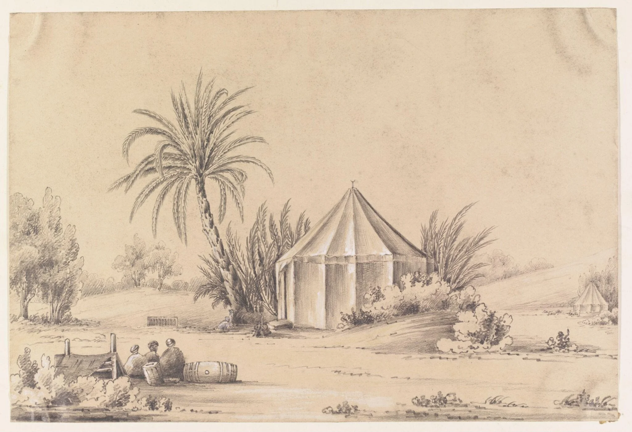 A Scene in the Desert Wady Gharendl