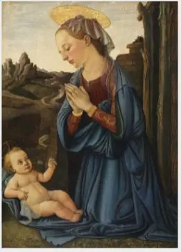 The Virgin Adoring the Child