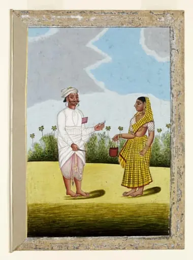 A barber and his wife