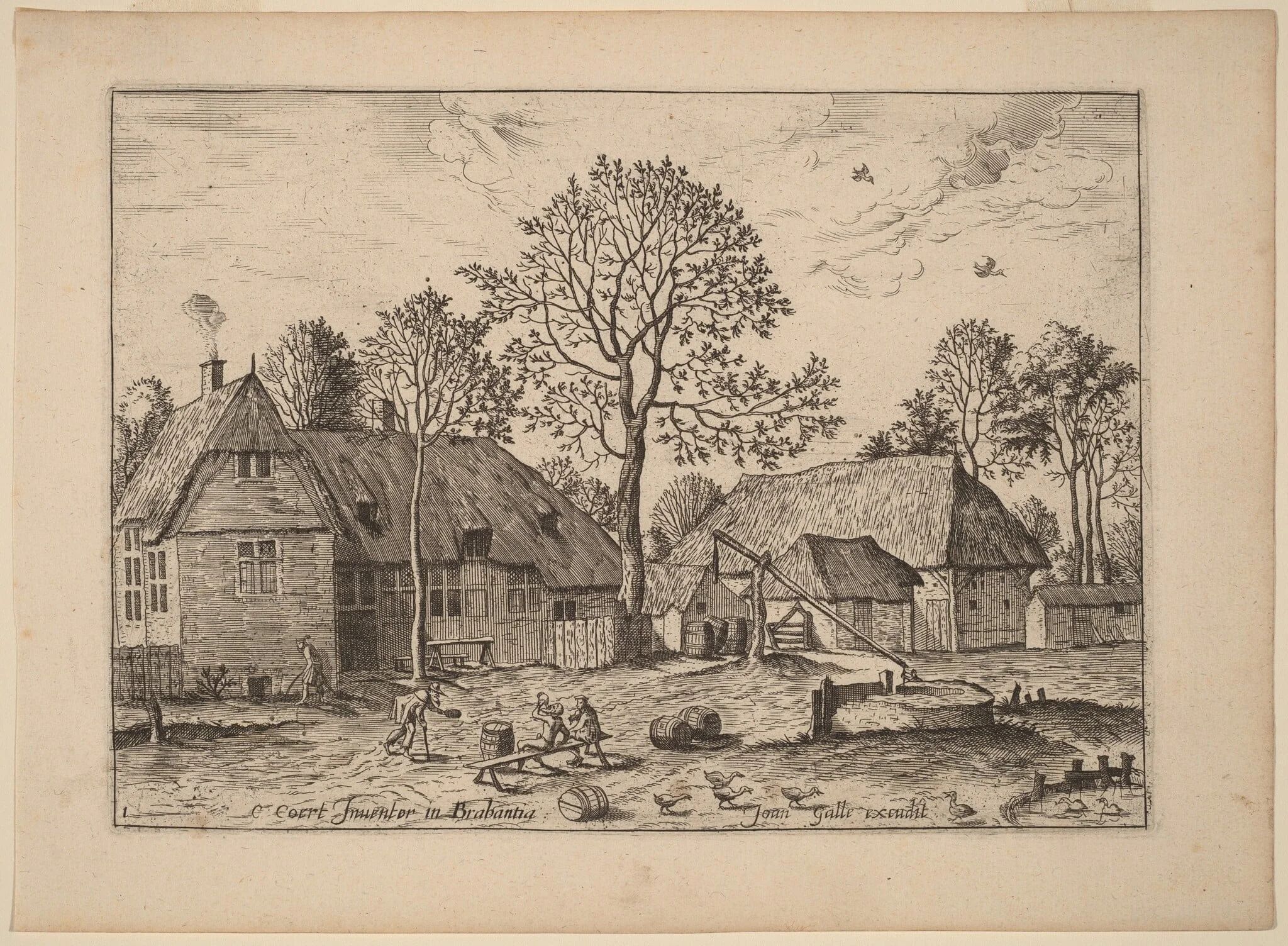 Farms with Draw Well