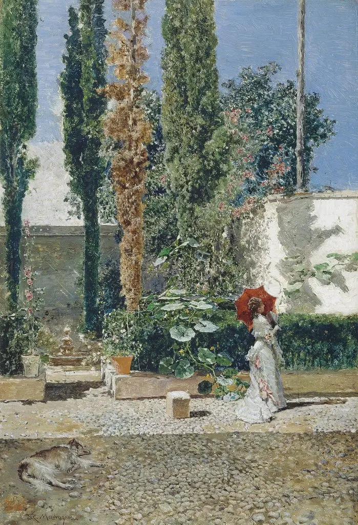 The Garden of the Fortuny Residence