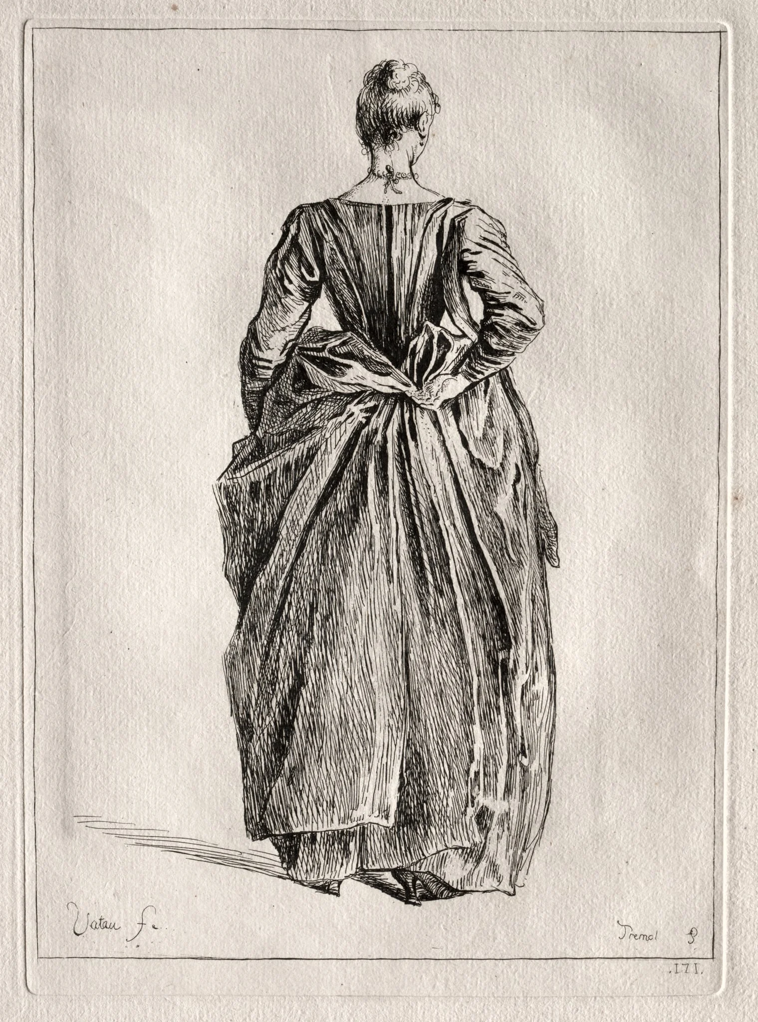 Study of a Woman from the Back