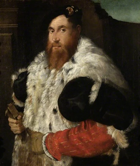 Man in a furred coat