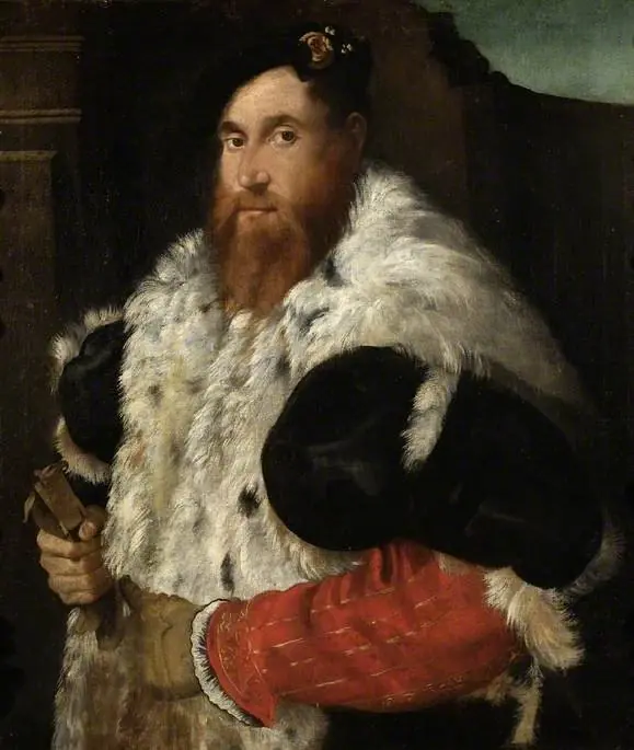 Man in a furred coat