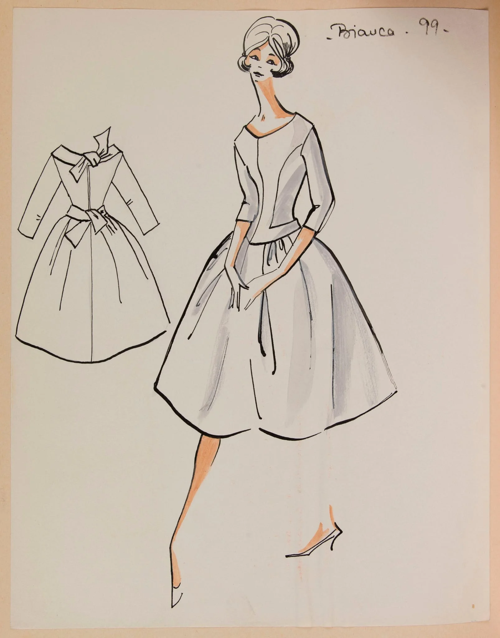 Bianca, by Marie-Louise Carven, 1958