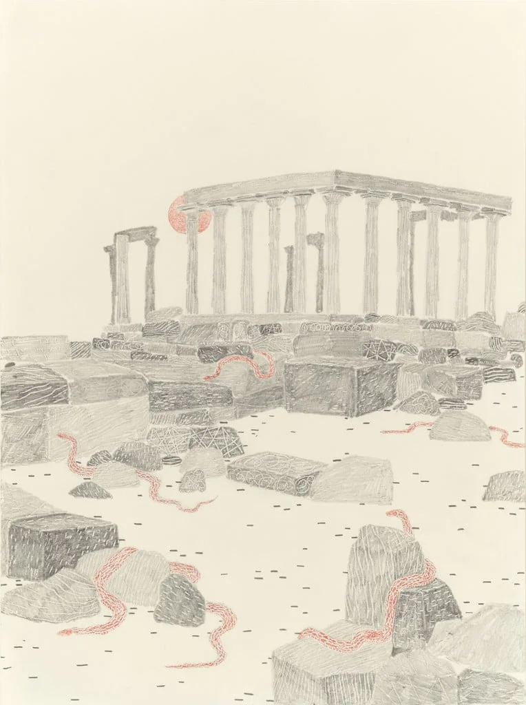 Untitled, by Benjamin Degen, graphite, 2003