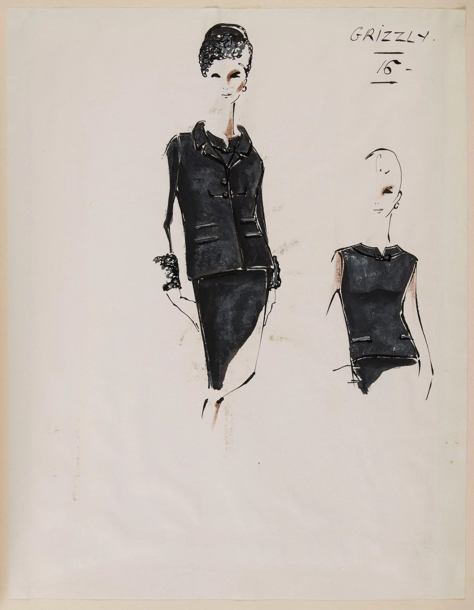 Grizzly, by Marie-Louise Carven, 1963