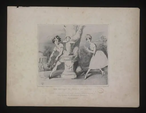 Jeux innocens de Zephyr et Flore