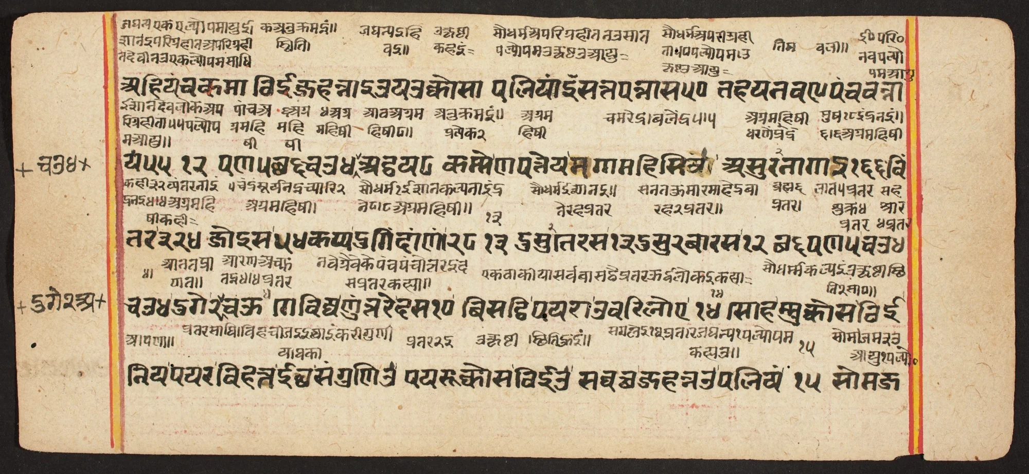 Tantric Manuscript "Sangrahani Sutra", by Unknown, unspecified