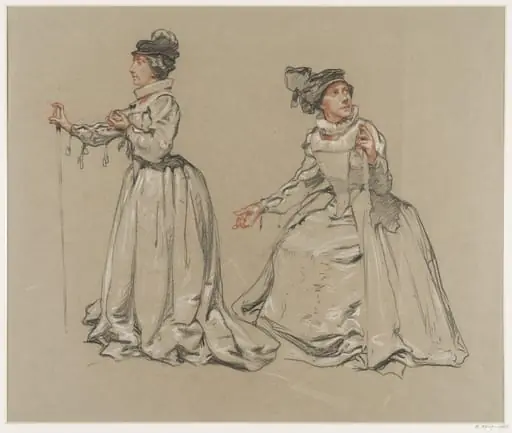 Illustration to Knightley's 'Westward Ho!'