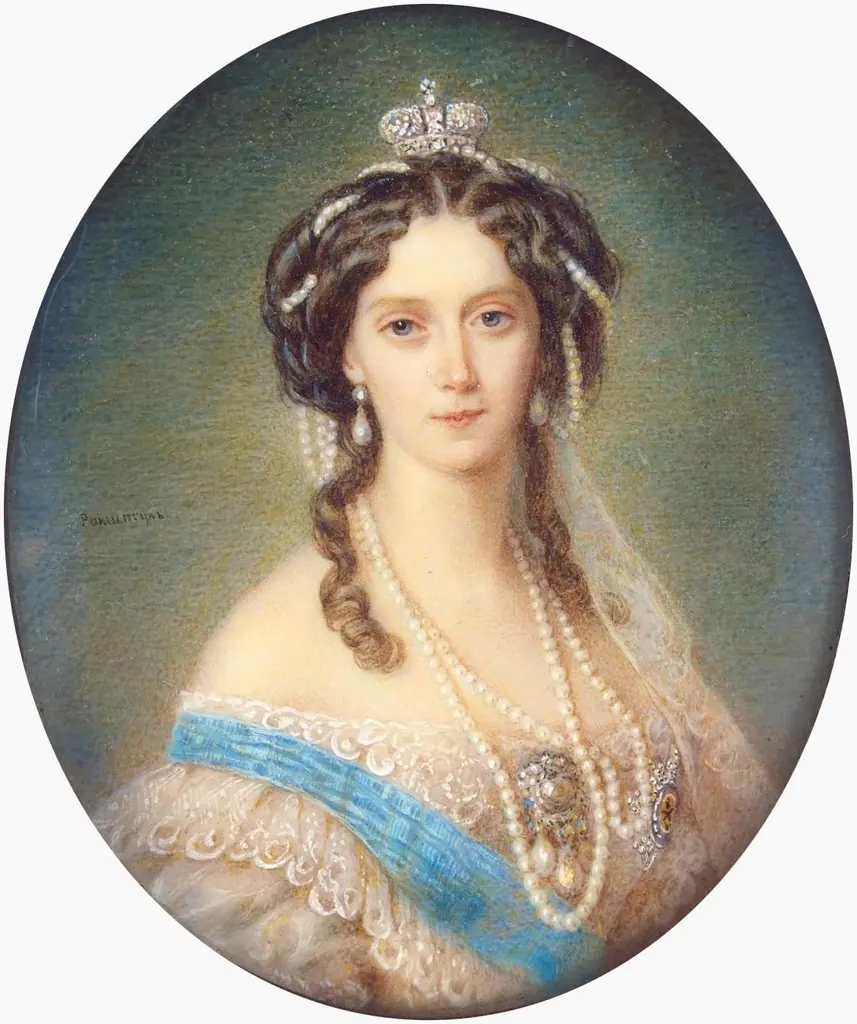 Portrait of Empress Maria Alexandrovna
