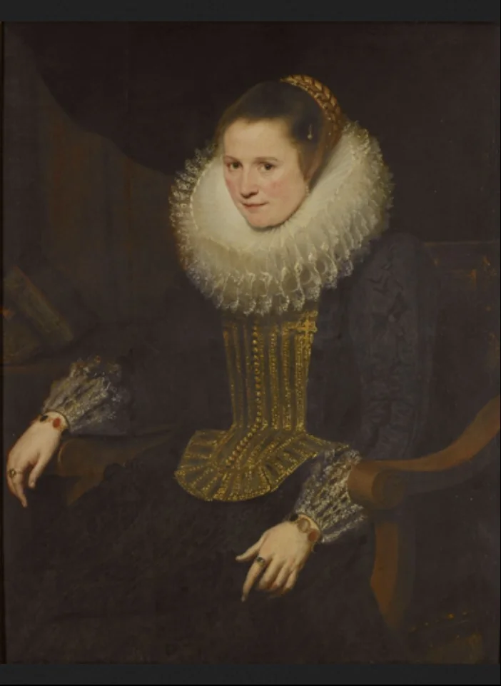 Portrait of Anna Fredericx, wife of Jan Roose