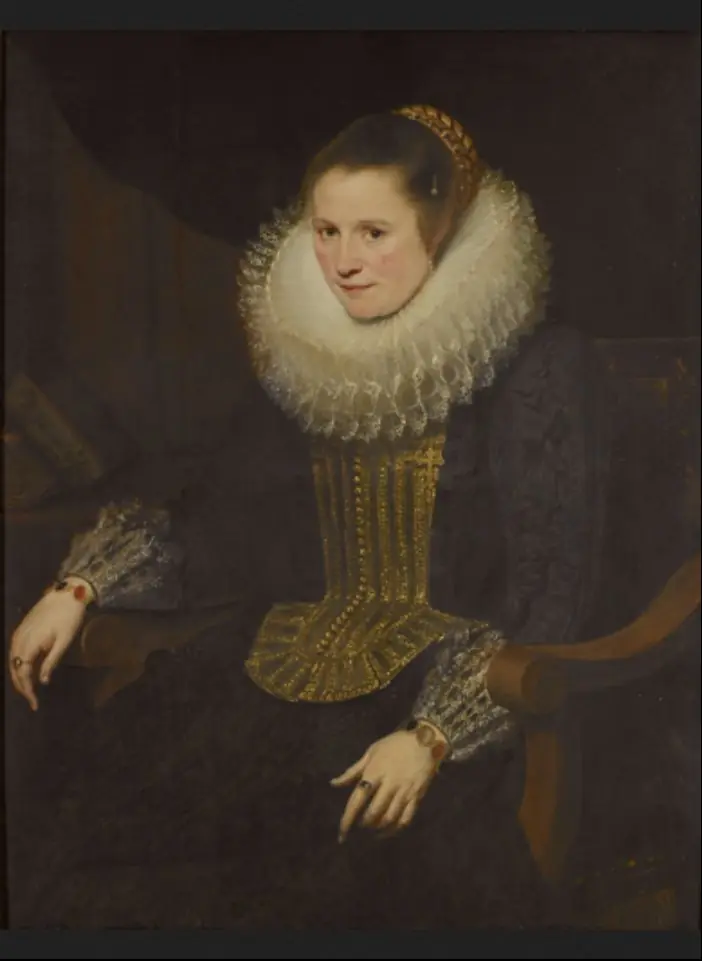 Portrait of Anna Fredericx, wife of Jan Roose