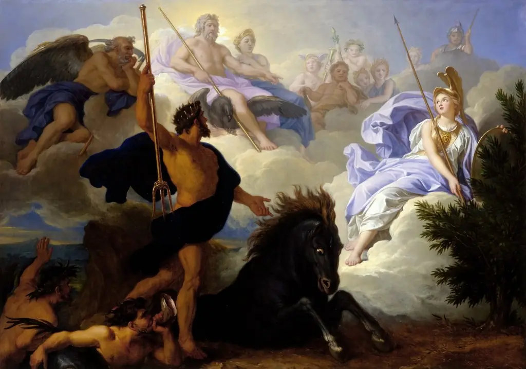 Dispute between Minerva and Neptune over the Naming of the City of Athens