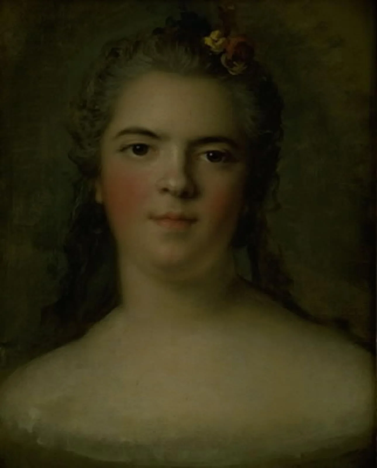 Portrait of Louise-Élisabeth de France, Louis XV's Daughter "Mme Infante"