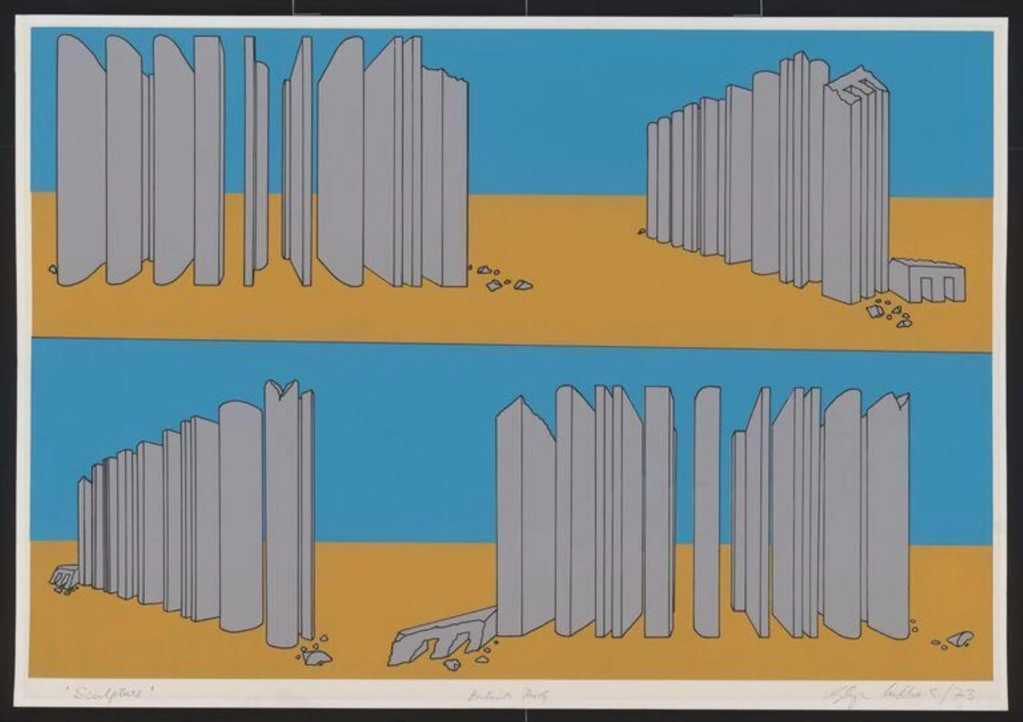 Sculpture, by Glynn Williams, 1973
