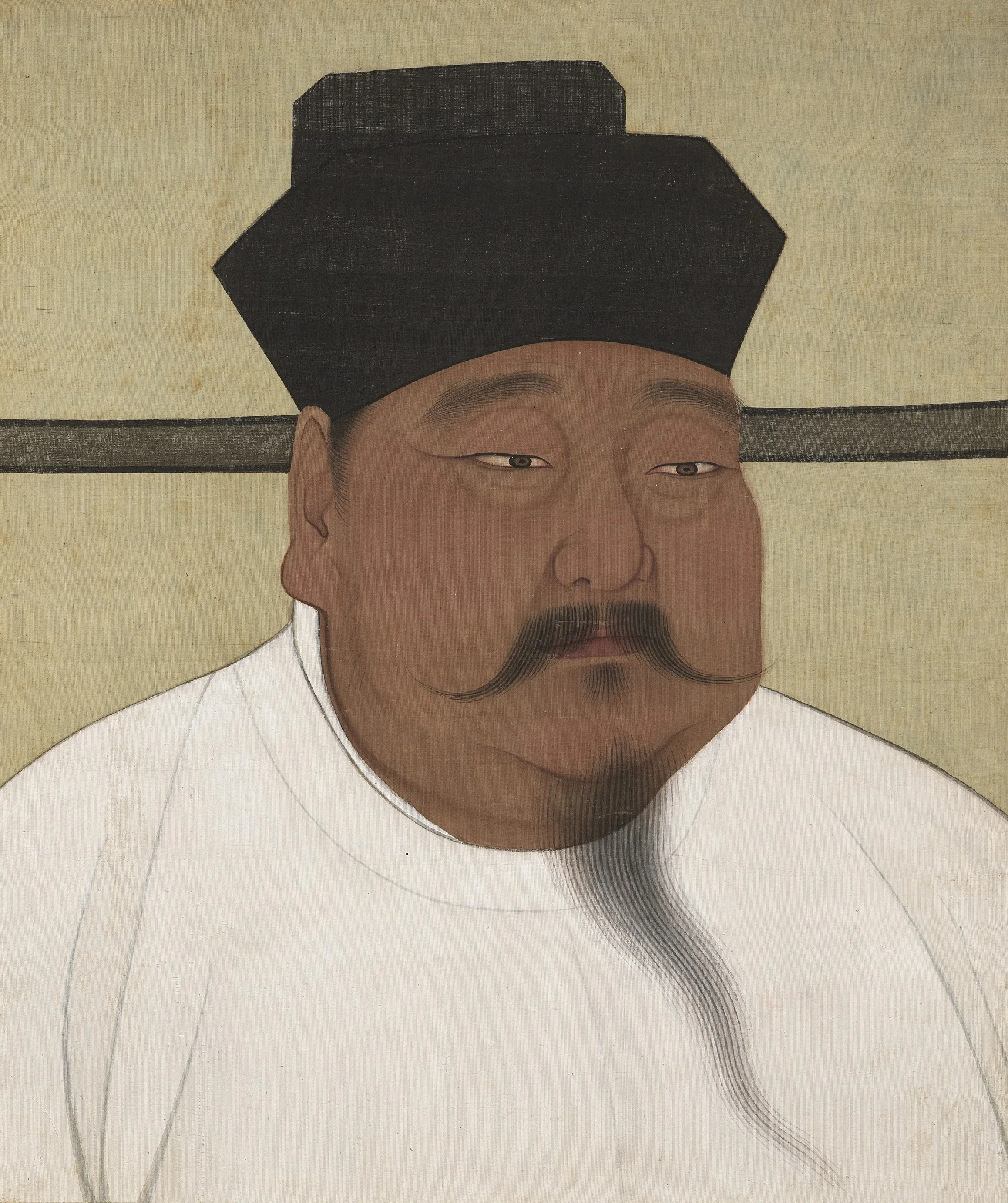 宋代帝半身像册-宋朝太祖皇帝像, by Unknown, unspecified