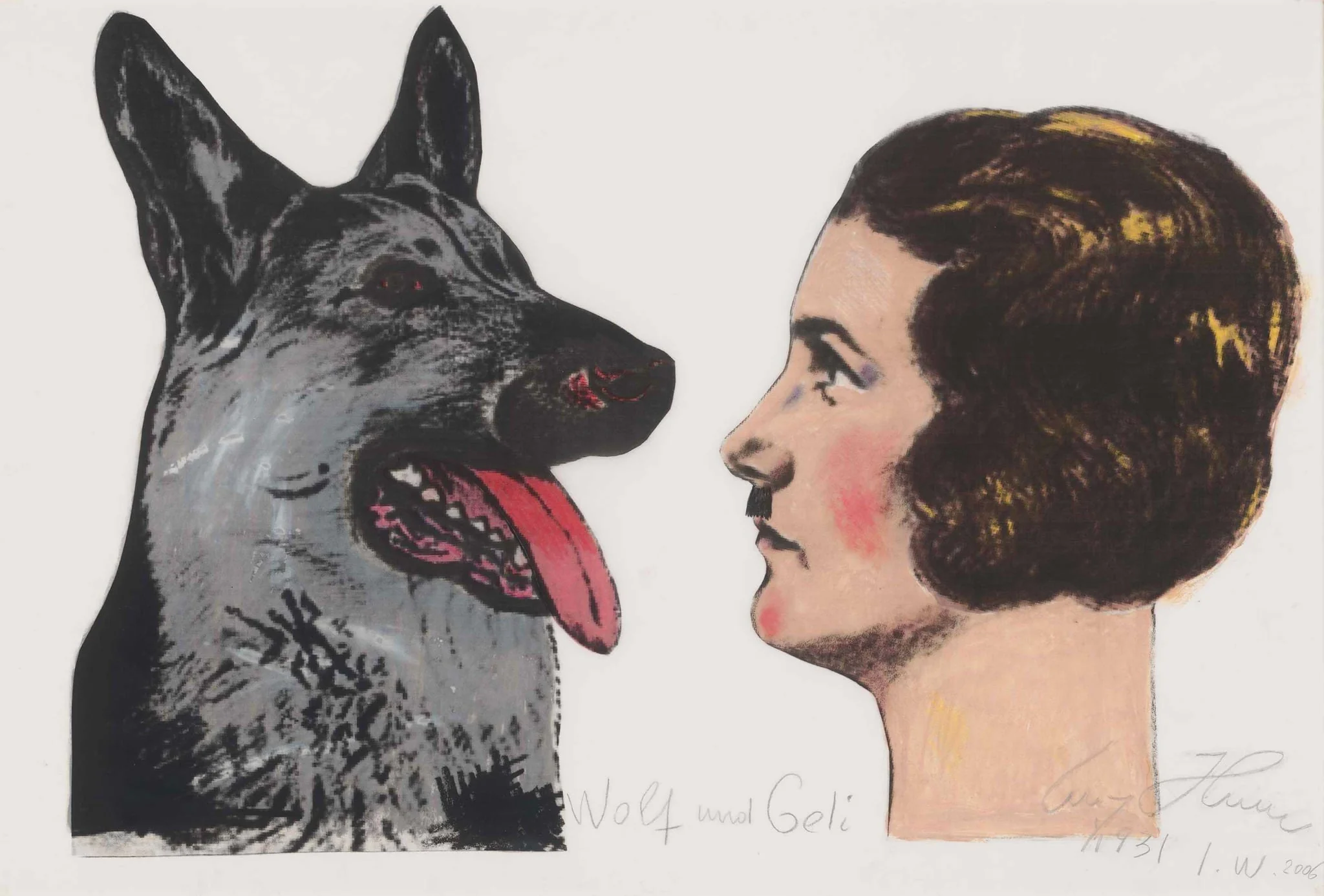 Wolf und Geli, by Ira Waldron