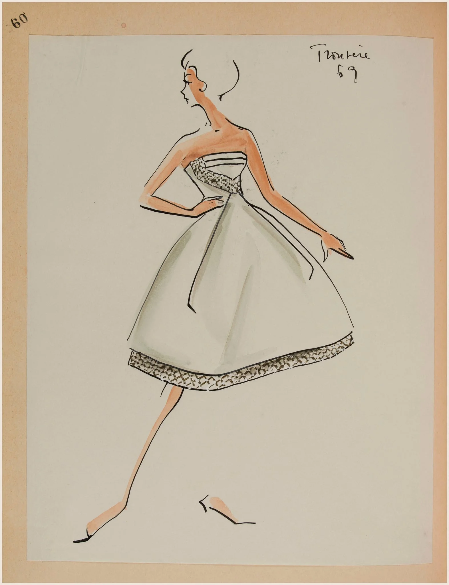 Trouvère, by Marie-Louise Carven, 1958