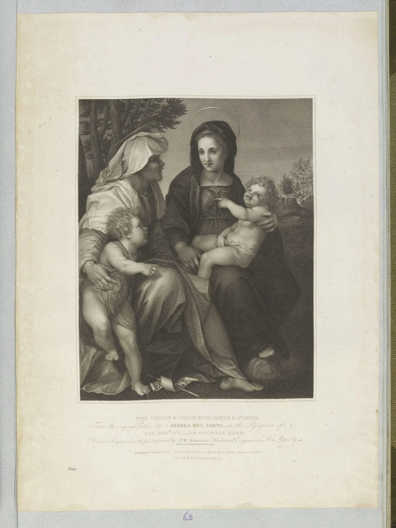 The Virgin and Child and Saints
