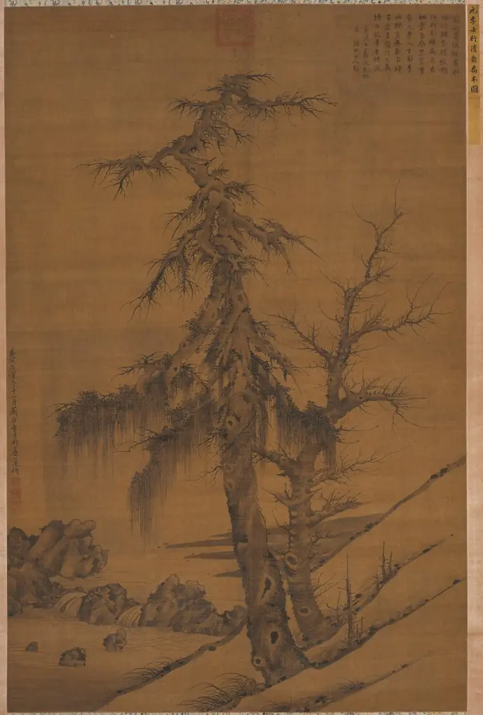 Old Trees by a Cool Spring
