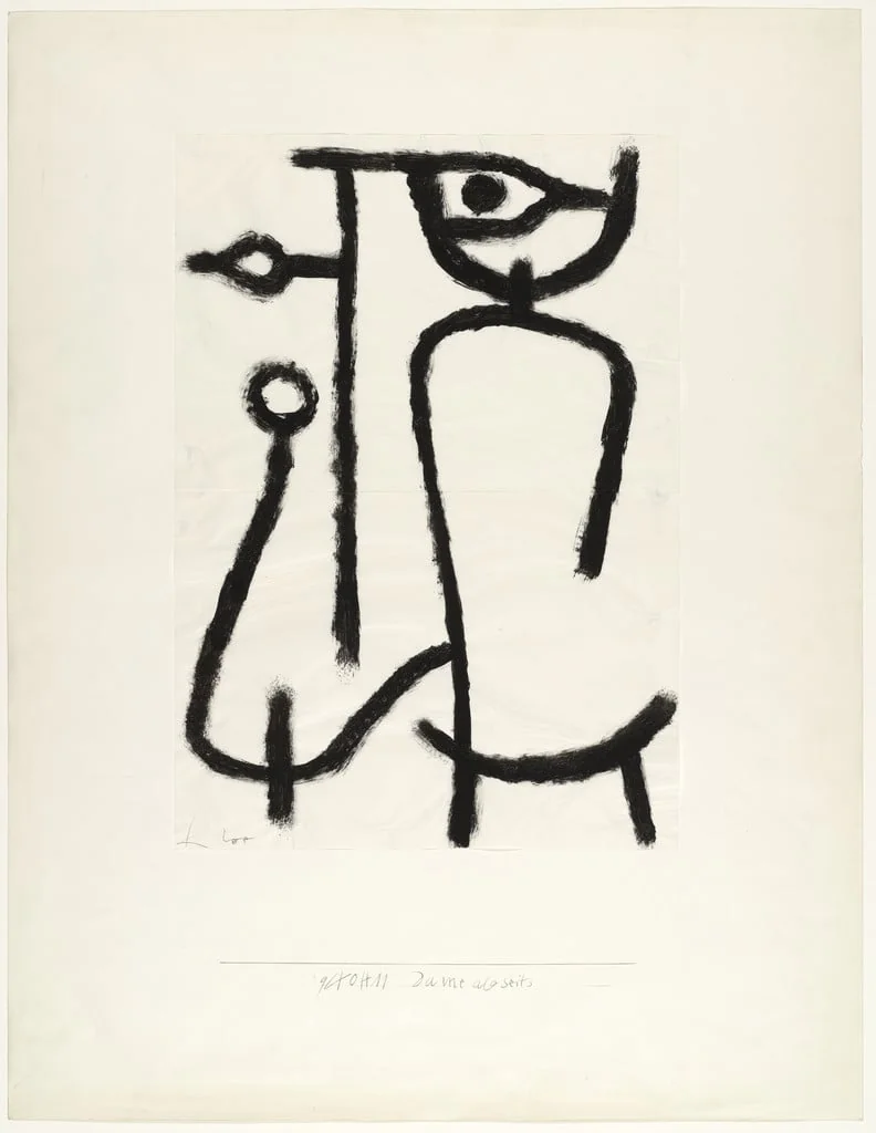 Untitled, by Paul Klee, 1940