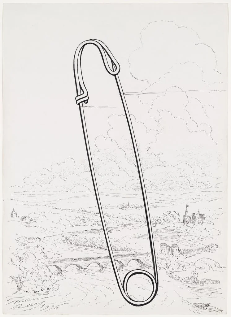 Untitled, by Man Ray, graphite, 1936