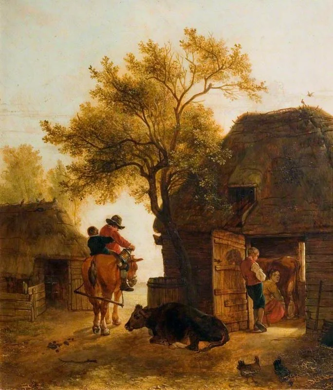 Farmyard: Evening, Milking Time