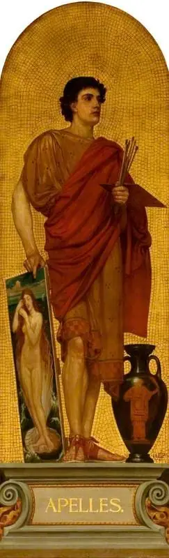 Apelles (design for a mosaic in the Victoria and Albert Museum)