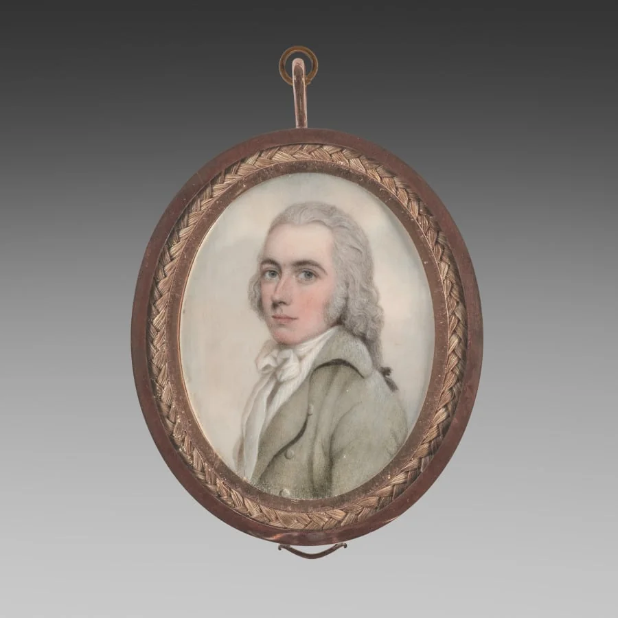 Portrait of a Man, by Nathaniel Plimer, unspecified, 1795