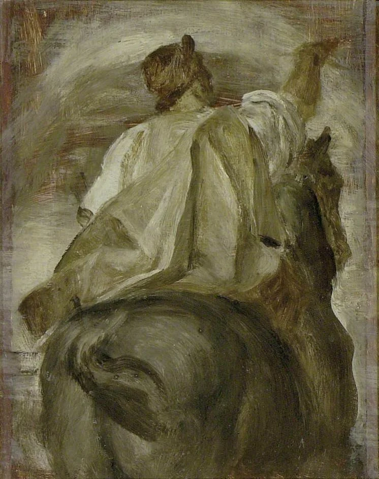 The Rider on the Black Horse