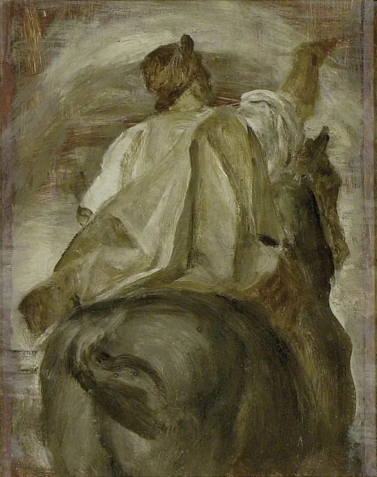 The Rider on the Black Horse