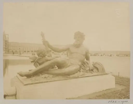 Statue of The "Rhone", Versailles, France