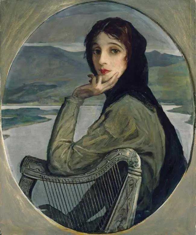 Portrait of Lady Lavery as Kathleen Ni Houlihan